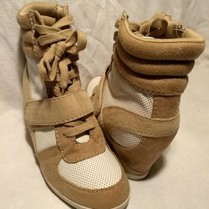 Vera Wang Wedge Sneakers